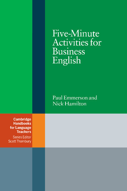 Five-Minute Activities for Business English (Paperback) 9780521547413