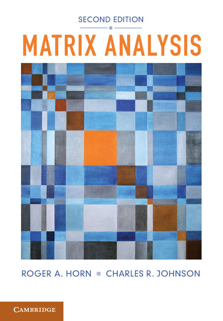 Matrix Analysis (Paperback) 9780521548236