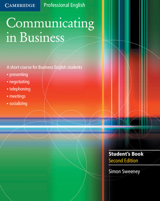 Communicating in Business Student's Book (Paperback) 9780521549127