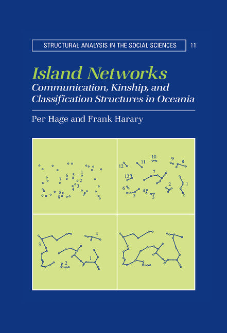 Island Networks; Communication, Kinship, and Classification Structures in Oceania (Hardback) 9780521552325