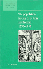 The Population History of Britain and Ireland 1500–1750 (Hardback) 9780521552776