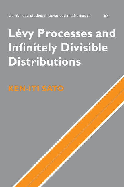 Lévy Processes and Infinitely Divisible Distributions (Hardback) 9780521553025