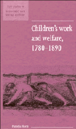 Children's Work and Welfare 1780–1890 (Paperback) 9780521557696