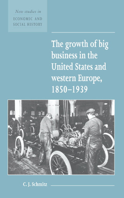 The Growth of Big Business in the United States and Western Europe, 1850–1939 (Paperback) 9780521557719