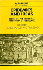 Epidemics and Ideas; Essays on the Historical Perception of Pestilence (Paperback) 9780521558310