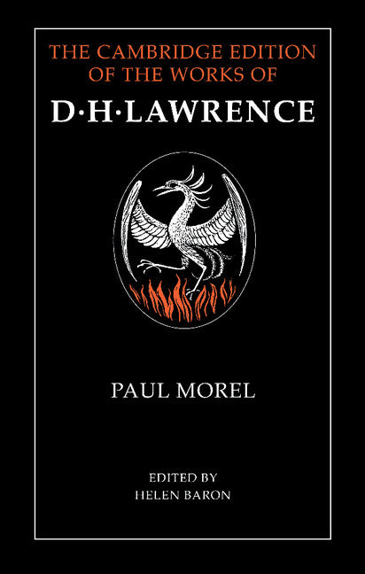 Paul Morel (Hardback) 9780521560092