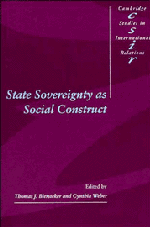 State Sovereignty as Social Construct (Hardback) 9780521562522