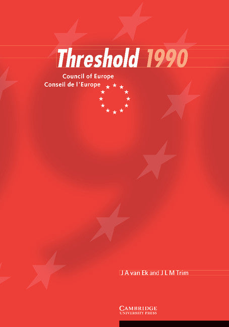 Threshold 1990 (Paperback) 9780521567060