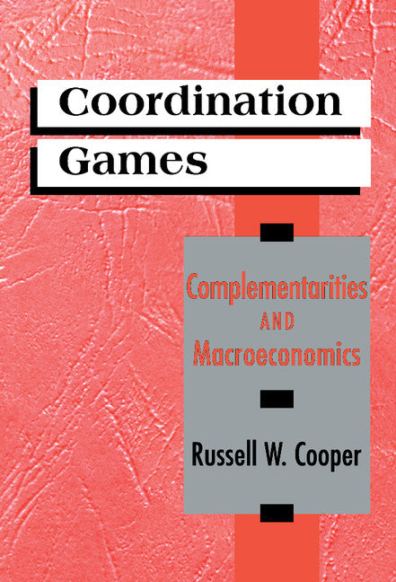 Coordination Games (Hardback) 9780521570176