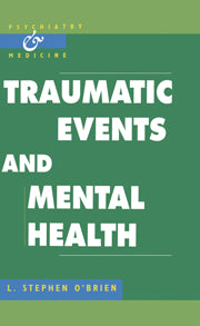 Traumatic Events and Mental Health (Paperback) 9780521578868