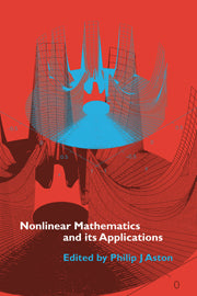 Nonlinear Mathematics and its Applications; Proceedings of the EPSRC Postgraduate Spring School in Applied Nonlinear Mathematics, University of Surrey, 1995 (Paperback) 9780521576765