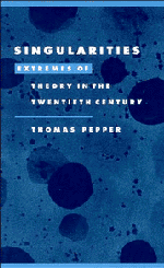 Singularities; Extremes of Theory in the Twentieth Century (Paperback) 9780521574785