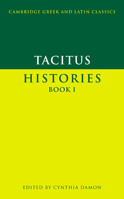 Tacitus: Histories Book I (Paperback) 9780521578226