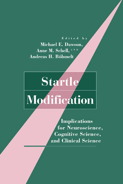 Startle Modification; Implications for Neuroscience, Cognitive Science, and Clinical Science (Hardback) 9780521580465