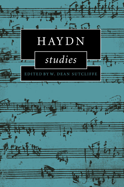 Haydn Studies (Hardback) 9780521580526