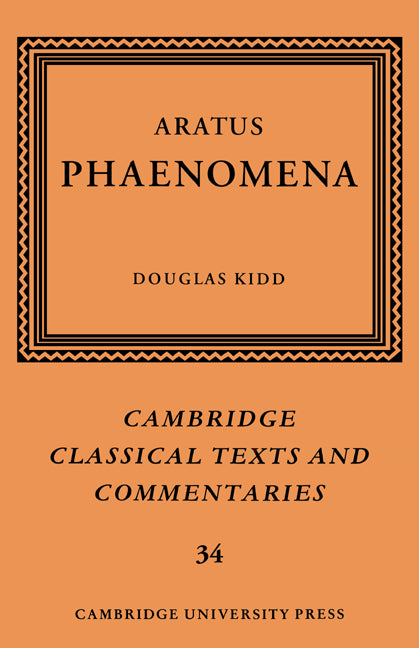 Aratus: Phaenomena (Hardback) 9780521582308