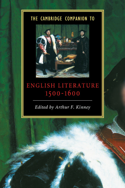 The Cambridge Companion to English Literature, 1500–1600 (Hardback) 9780521582940