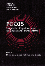 Focus; Linguistic, Cognitive, and Computational Perspectives (Hardback) 9780521583053