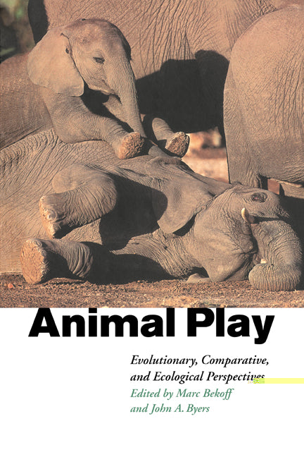 Animal Play; Evolutionary, Comparative and Ecological Perspectives (Paperback) 9780521586566