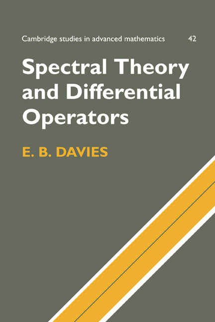 Spectral Theory and Differential Operators (Paperback) 9780521587105