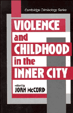 Violence and Childhood in the Inner City (Paperback) 9780521587204