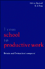 From School to Productive Work; Britain and Switzerland Compared (Hardback) 9780521590792