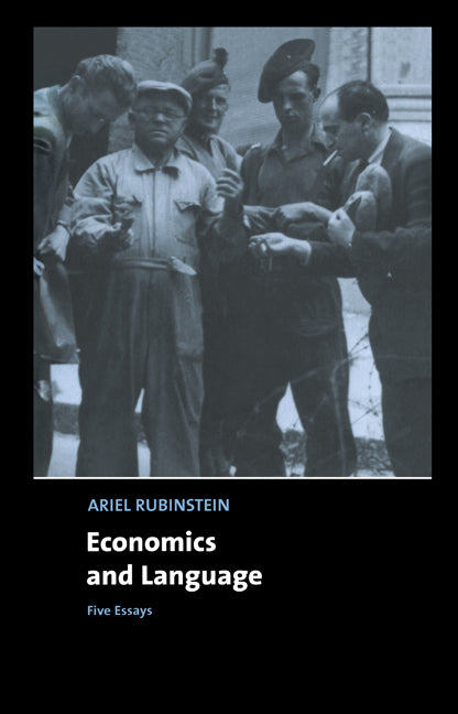 Economics and Language; Five Essays (Hardback) 9780521593069