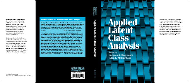 Applied Latent Class Analysis (Hardback) 9780521594516