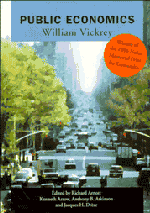 Public Economics; Selected Papers by William Vickrey (Paperback) 9780521597630