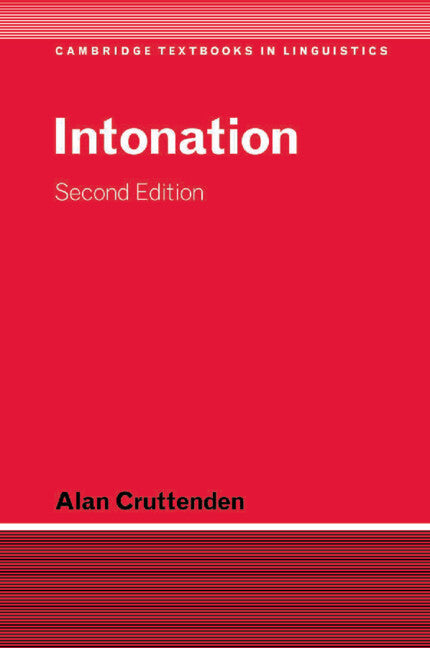 Intonation (Paperback) 9780521598255