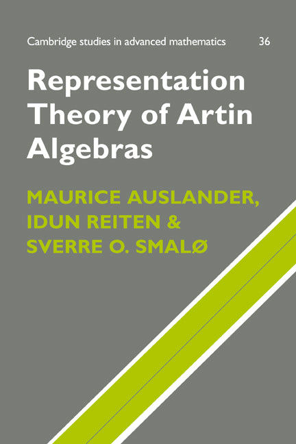 Representation Theory of Artin Algebras (Paperback) 9780521599238