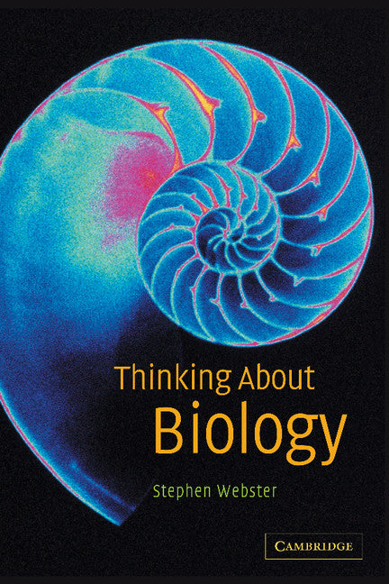 Thinking about Biology (Paperback) 9780521599542