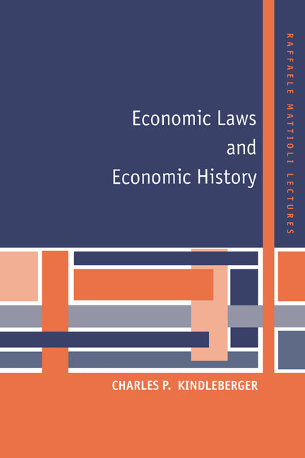 Economic Laws and Economic History (Paperback) 9780521599757