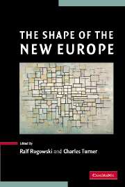 The Shape of the New Europe (Hardback) 9780521841283