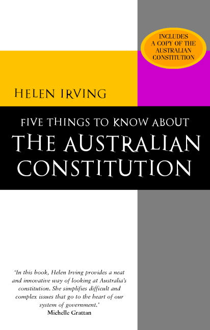 Five Things to Know About the Australian Constitution (Paperback) 9780521603706