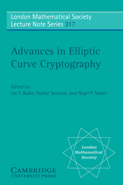 Advances in Elliptic Curve Cryptography (Paperback) 9780521604154