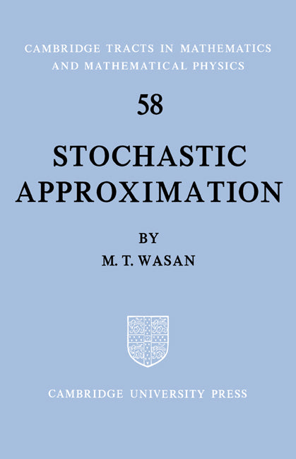 Stochastic Approximation (Paperback) 9780521604857