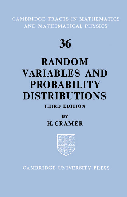 Random Variables and Probability Distributions (Paperback) 9780521604864