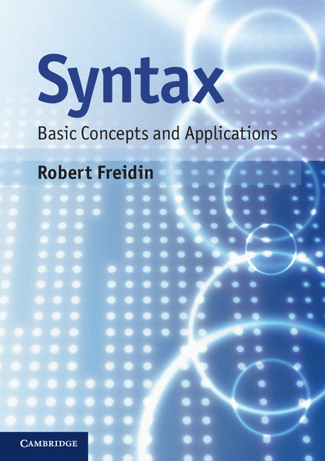 Syntax; Basic Concepts and Applications (Paperback) 9780521605786