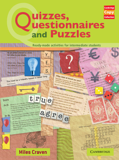 Quizzes, Questionnaires and Puzzles (Spiral-bound) 9780521605823