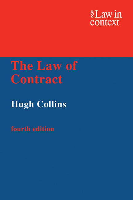 The Law of Contract (Paperback) 9780521606431