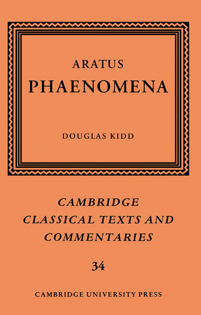 Aratus: Phaenomena (Paperback) 9780521607124