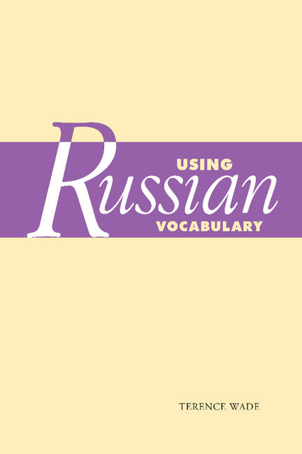 Using Russian Vocabulary (Paperback) 9780521612364