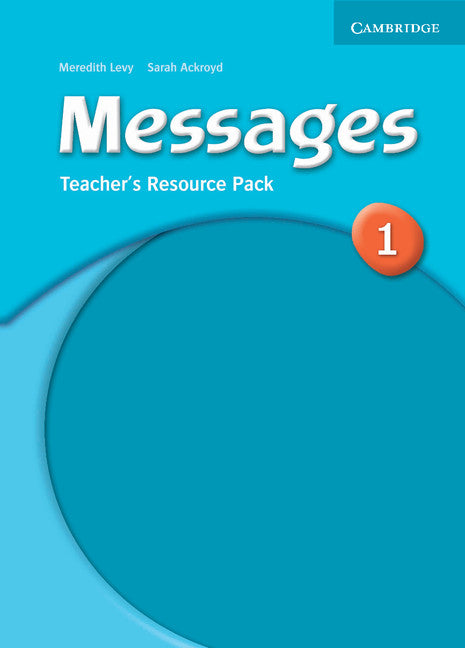 Messages 1 Teacher's Resource Pack (Spiral-bound) 9780521614269