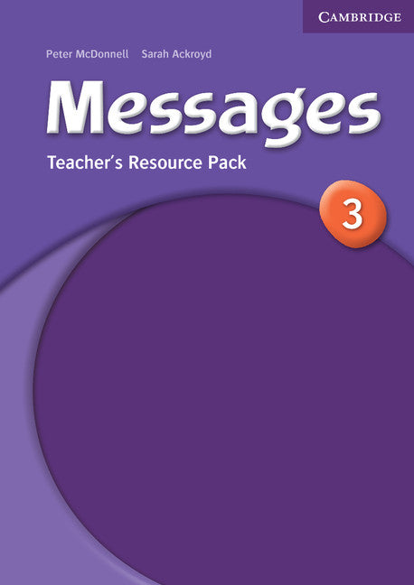 Messages 3 Teacher's Resource Pack (Paperback) 9780521614368