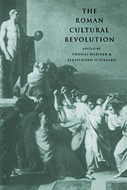The Roman Cultural Revolution (Hardback) 9780521580922