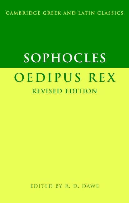 Sophocles: Oedipus Rex (Paperback) 9780521617352