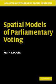 Spatial Models of Parliamentary Voting (Hardback) 9780521851947