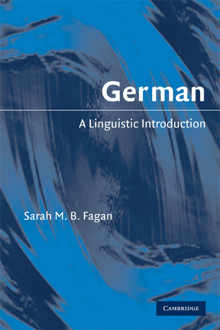 German; A Linguistic Introduction (Paperback) 9780521618038