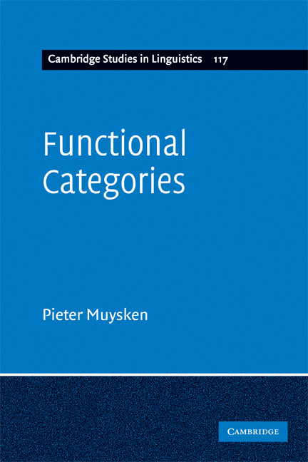 Functional Categories (Paperback) 9780521619981